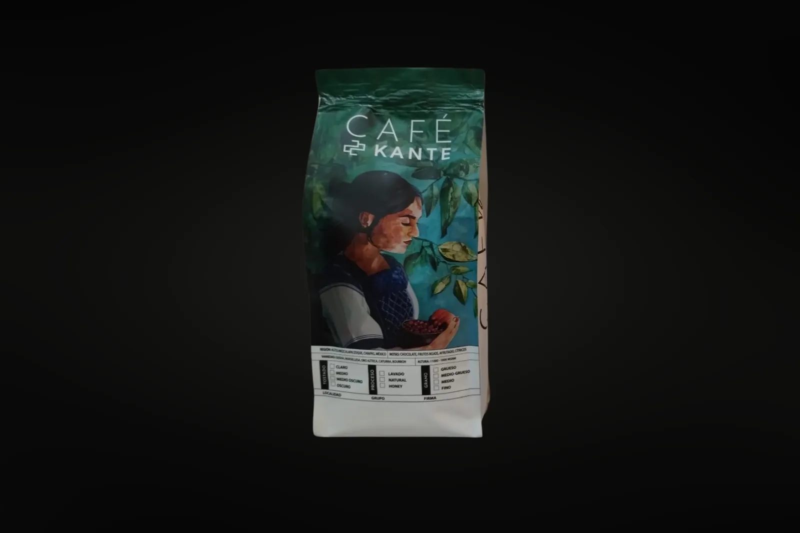 Café arábico de altura 1100 -1650 msnm 250 gr
